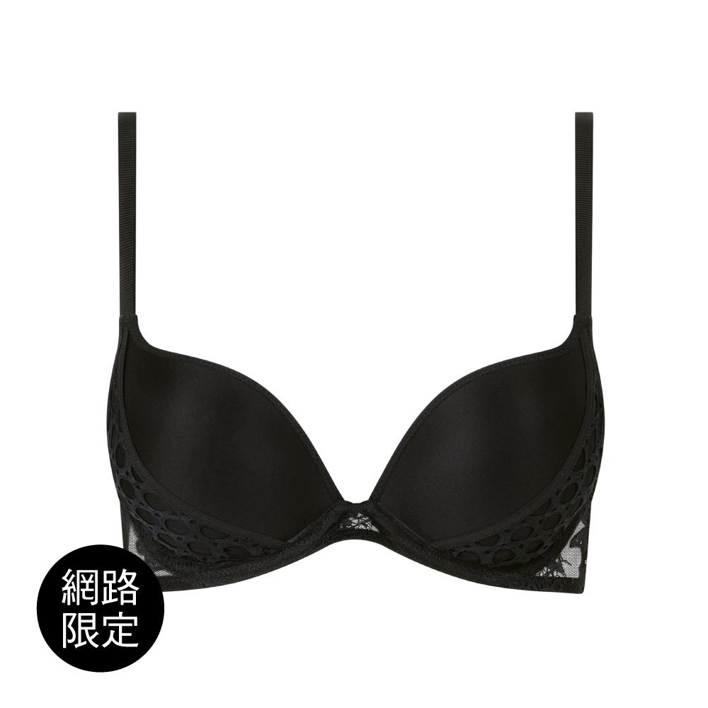 網路獨賣【Chantelle Pulp】集中托高內衣>BCD>黑色(22NNP_011)【Poison】