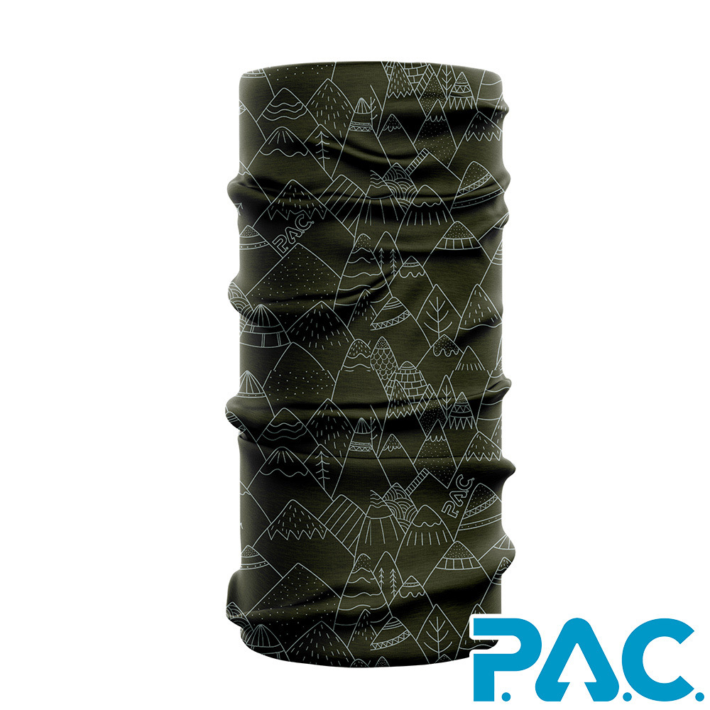 【PAC 德國】透氣快乾兒童防蚊頭巾(PAC8913011山丘/兒童頭巾/無縫頭巾/快乾頭巾)