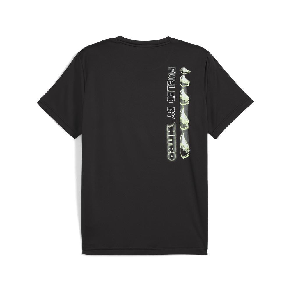 PUMA 跑步系列Nitro圖樣短袖T恤 男性