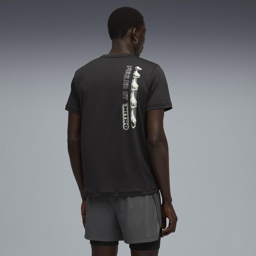 PUMA 跑步系列Nitro圖樣短袖T恤 男性