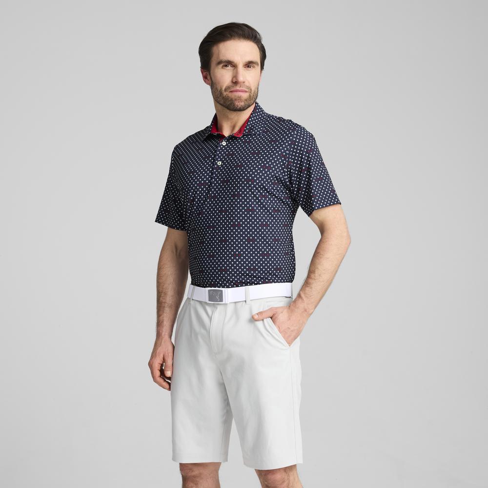 PUMA 高爾夫系列Mattr堡壘短袖Polo衫 男性