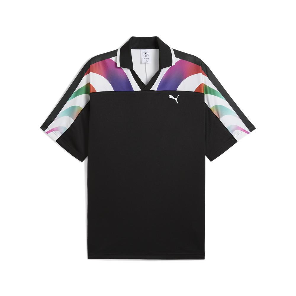 PUMA 流行系列Equal Love足球風短袖Polo衫 男女共同
