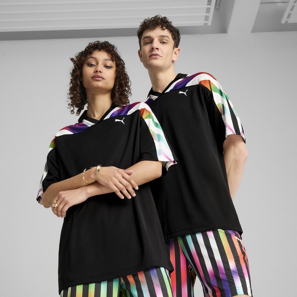 PUMA 流行系列Equal Love足球風短袖Polo衫 男女共同