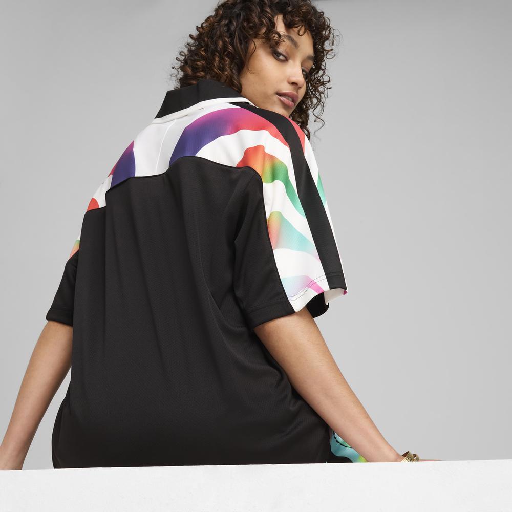 PUMA 流行系列Equal Love足球風短袖Polo衫 男女共同