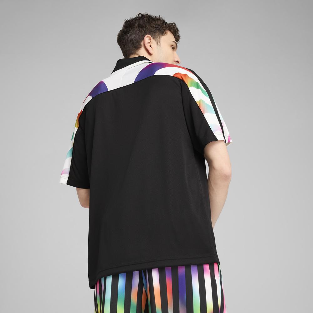 PUMA 流行系列Equal Love足球風短袖Polo衫 男女共同