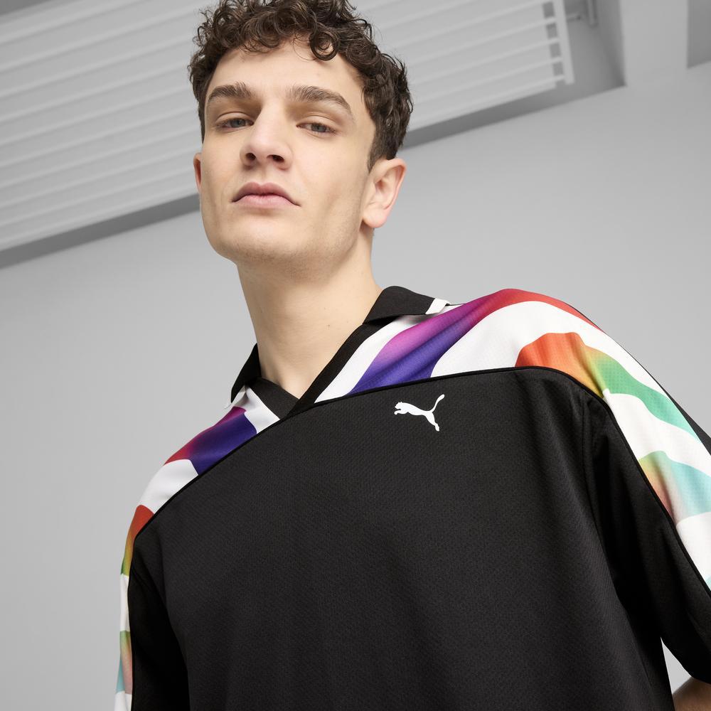 PUMA 流行系列Equal Love足球風短袖Polo衫 男女共同