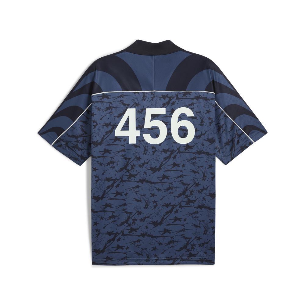 PUMA 魷魚系列足球風印花短袖Polo衫 男性