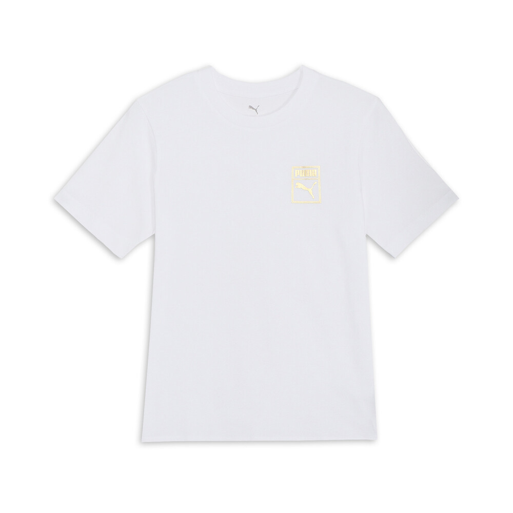 PUMA 基本系列ESS Metallic短袖T恤 男性｜运动品牌专卖店