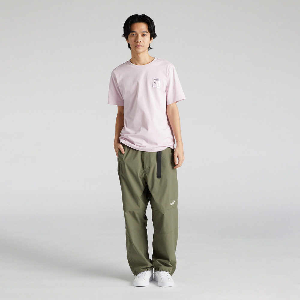 PUMA 基本系列ESS Metallic短袖T恤 男性