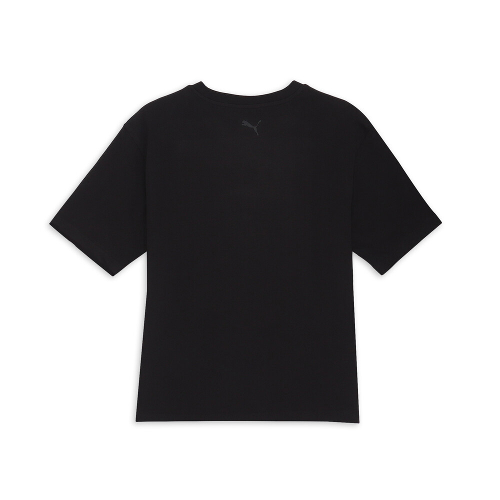 PUMA 基本系列ESS Metallic圖樣短袖T恤 男性