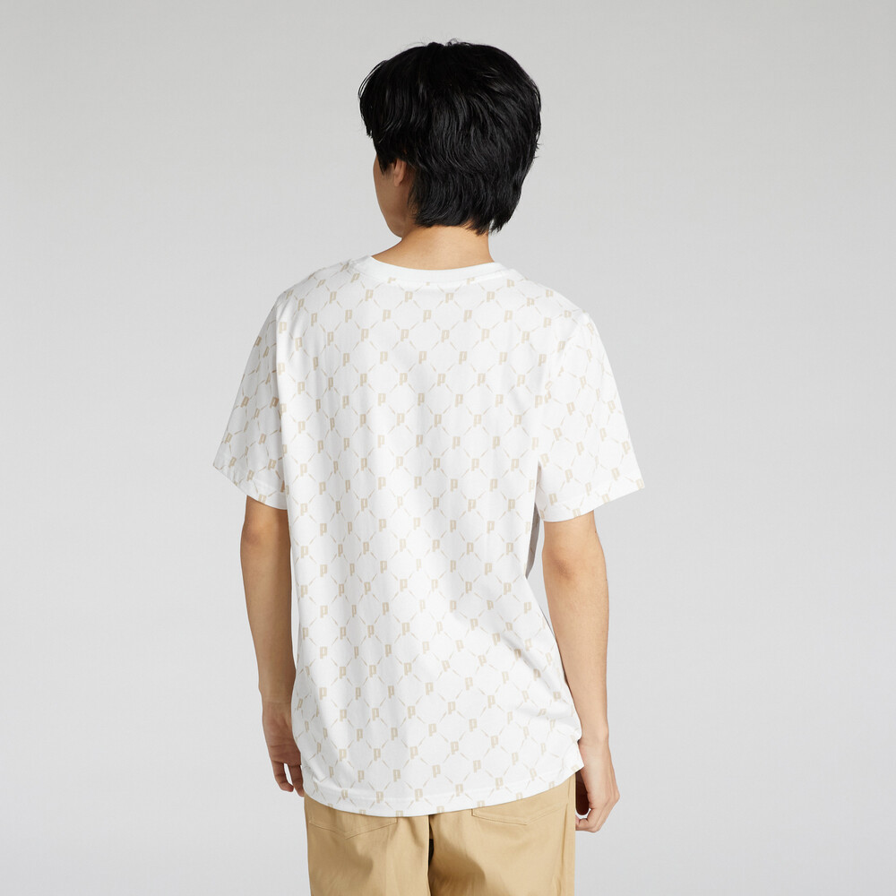 PUMA 基本系列ESS Metallic印花短袖T恤 男性