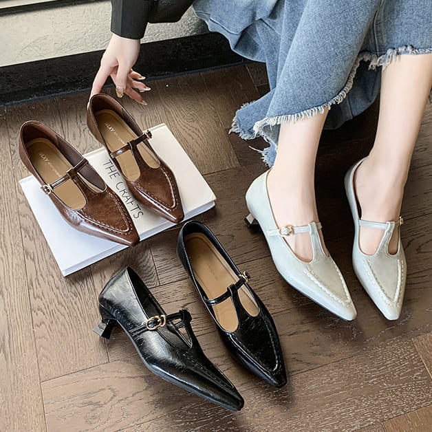 白鳥麗子ロクシタンセット 低跟涼鞋- 白鳥麗子