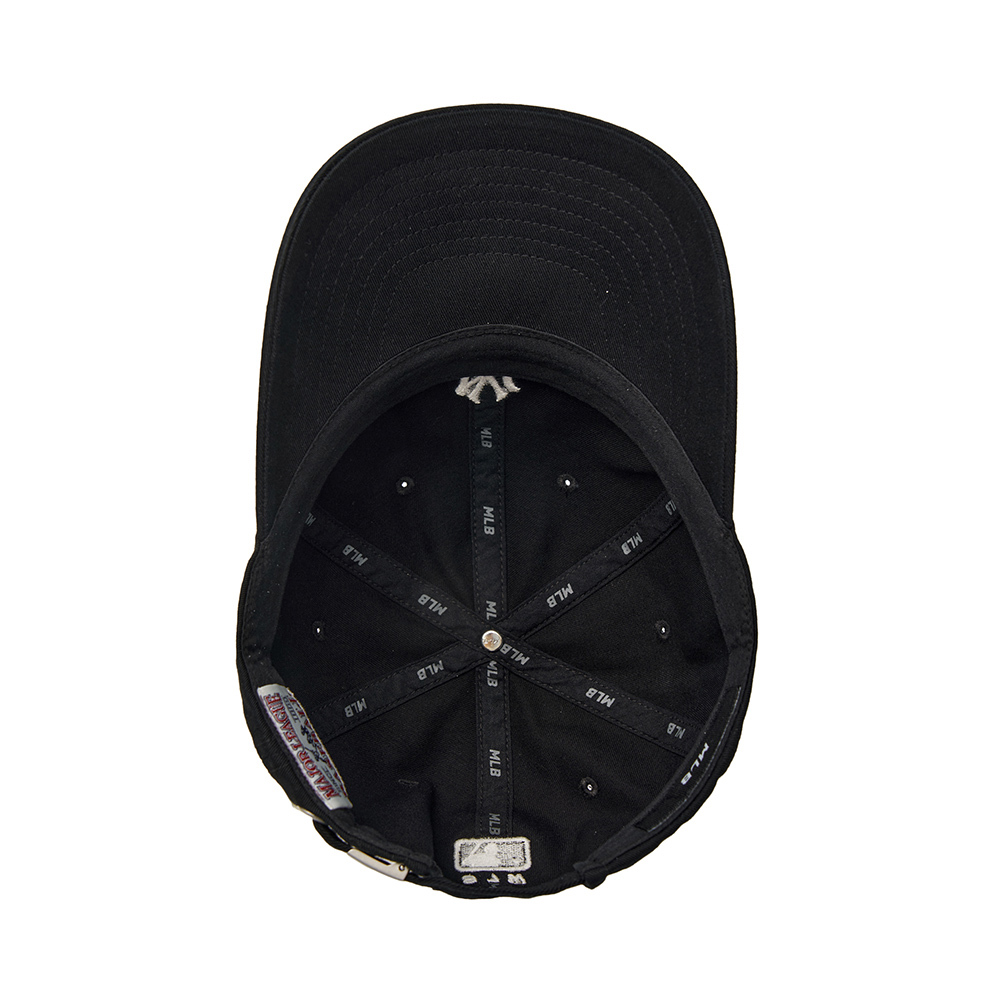 MLB 可調式軟頂棒球帽 紐約洋基隊 (3ACPW015N-50BKS)