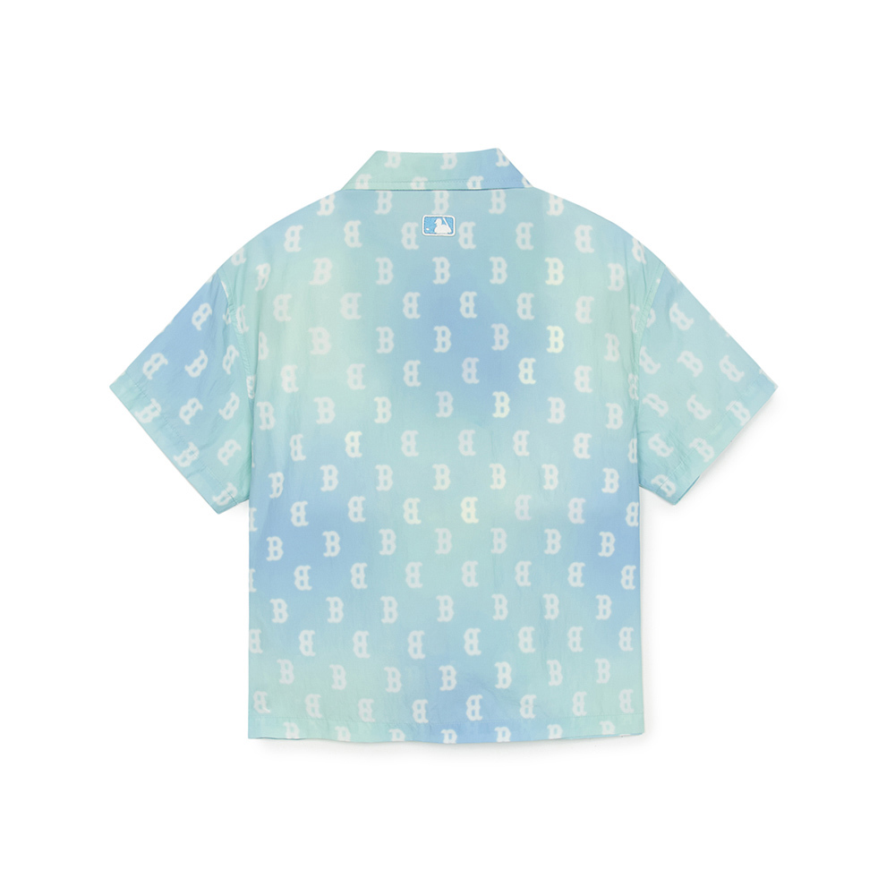 MLB KIDS 襯衫 童裝  Monogram系列 波士頓紅襪隊  (7AWSM0453-43SBS)
