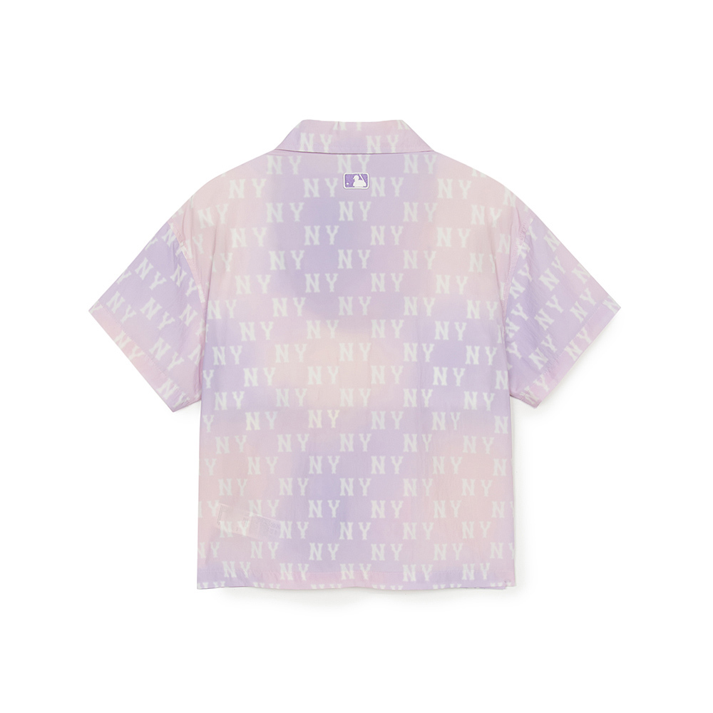 MLB KIDS 襯衫 童裝  Monogram系列 紐約洋基隊  (7AWSM0453-50LDL)