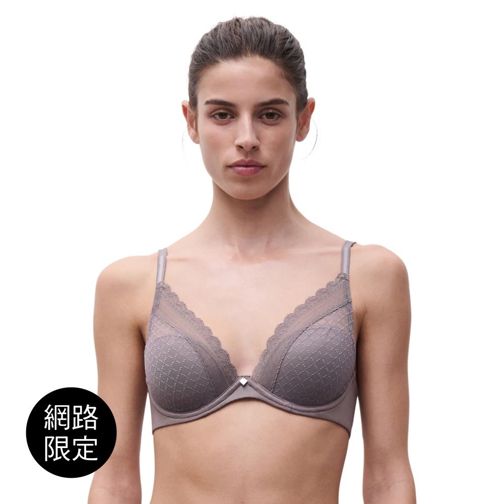 【Chantelle Easy Feel】集中托高內衣>BCD>紫藕(16MNA_0OV)【Norah Chic】