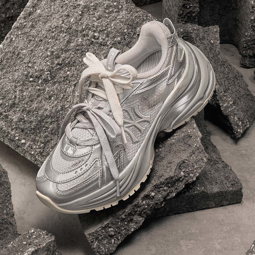 MLB 老爹鞋 流浪鞋 髒髒鞋 Curve Runner系列 紐約洋基隊 (3ARNSPD5N-50SID)【限量商品】