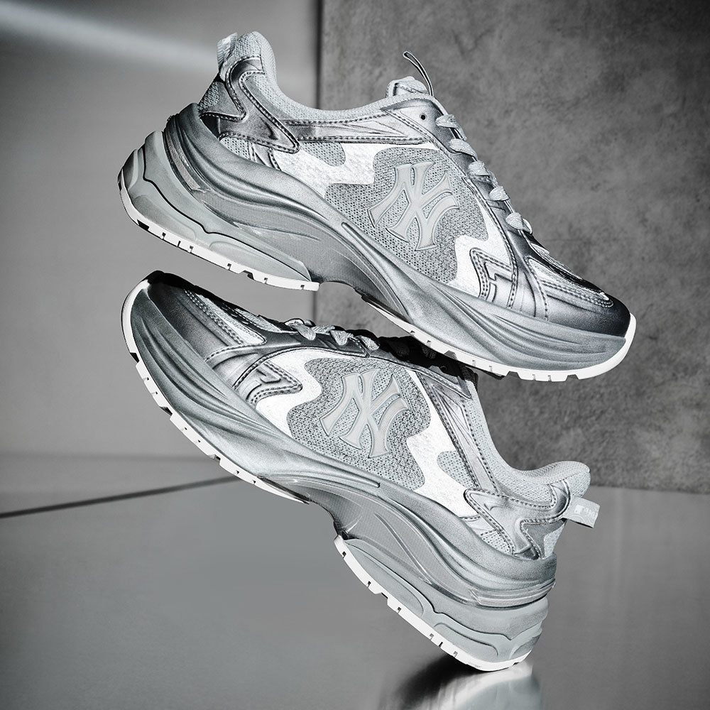 MLB 老爹鞋 流浪鞋 髒髒鞋 Curve Runner系列 紐約洋基隊 (3ARNSPD5N-50SID)【限量商品】