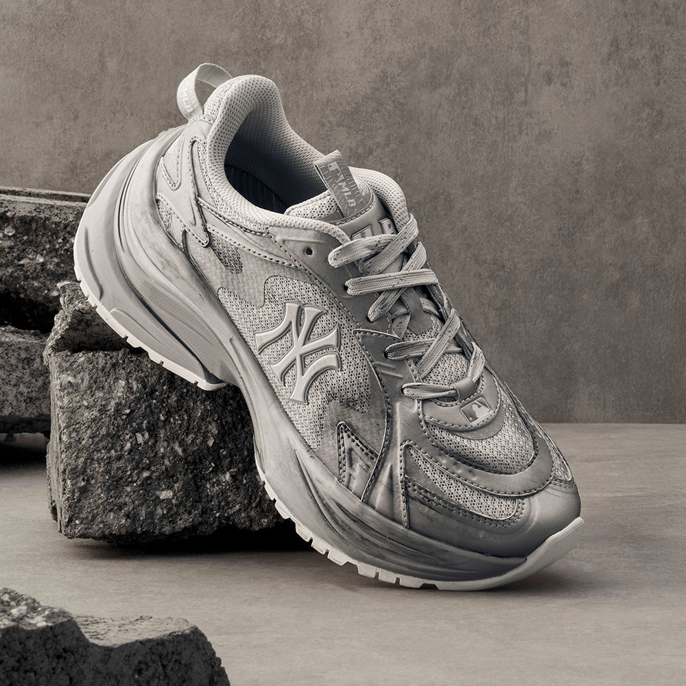 MLB 老爹鞋 流浪鞋 髒髒鞋 Curve Runner系列 紐約洋基隊 (3ARNSPD5N-50SID)【限量商品】