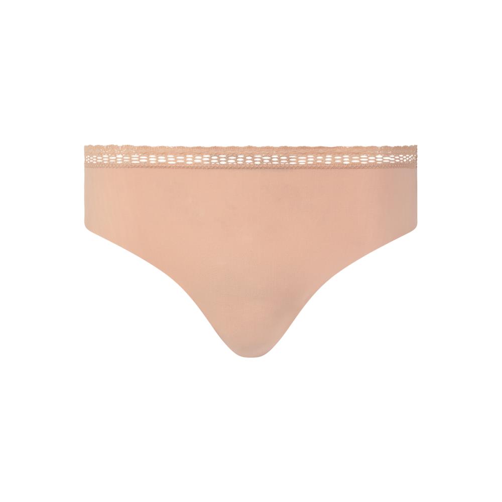 限量加購【Chantelle Lab】三角內褲3件組>S-L>2膚1黑(17OA3_00Q/011)【Cozy Chic】