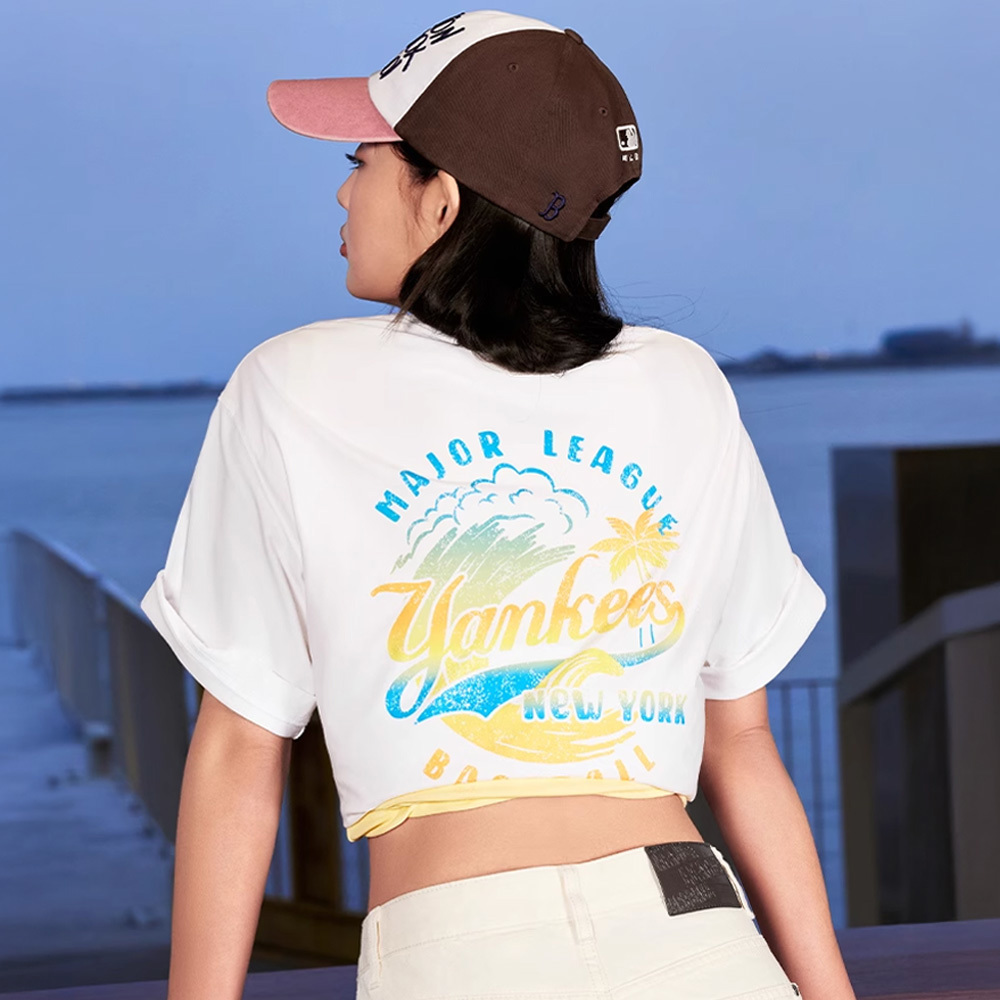 MLB 短袖T恤 Summer Graphics 紐約洋基隊 (3ATSX0453-50WHS)