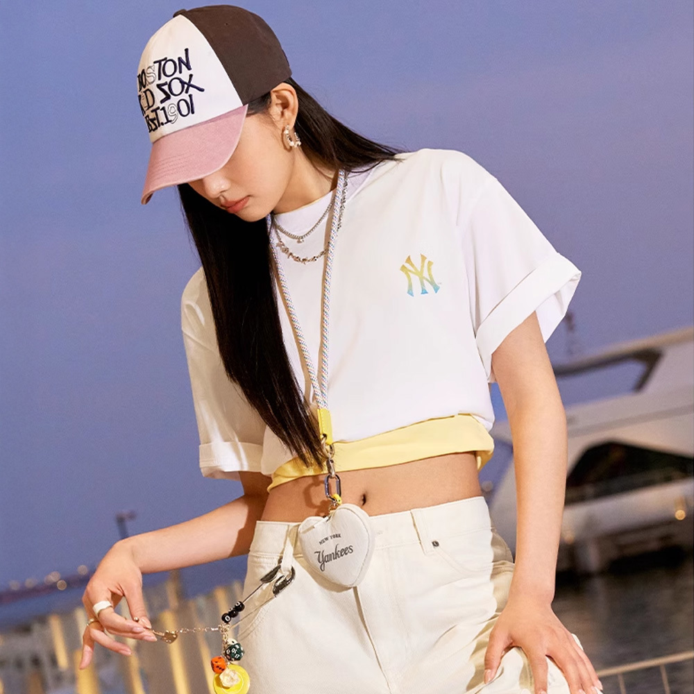 MLB 短袖T恤 Summer Graphics 紐約洋基隊 (3ATSX0453-50WHS)