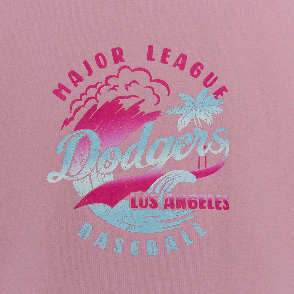 MLB 女版短袖T恤  Summer Graphics系列 洛杉磯道奇隊 (3FTSX0153-07PPM)