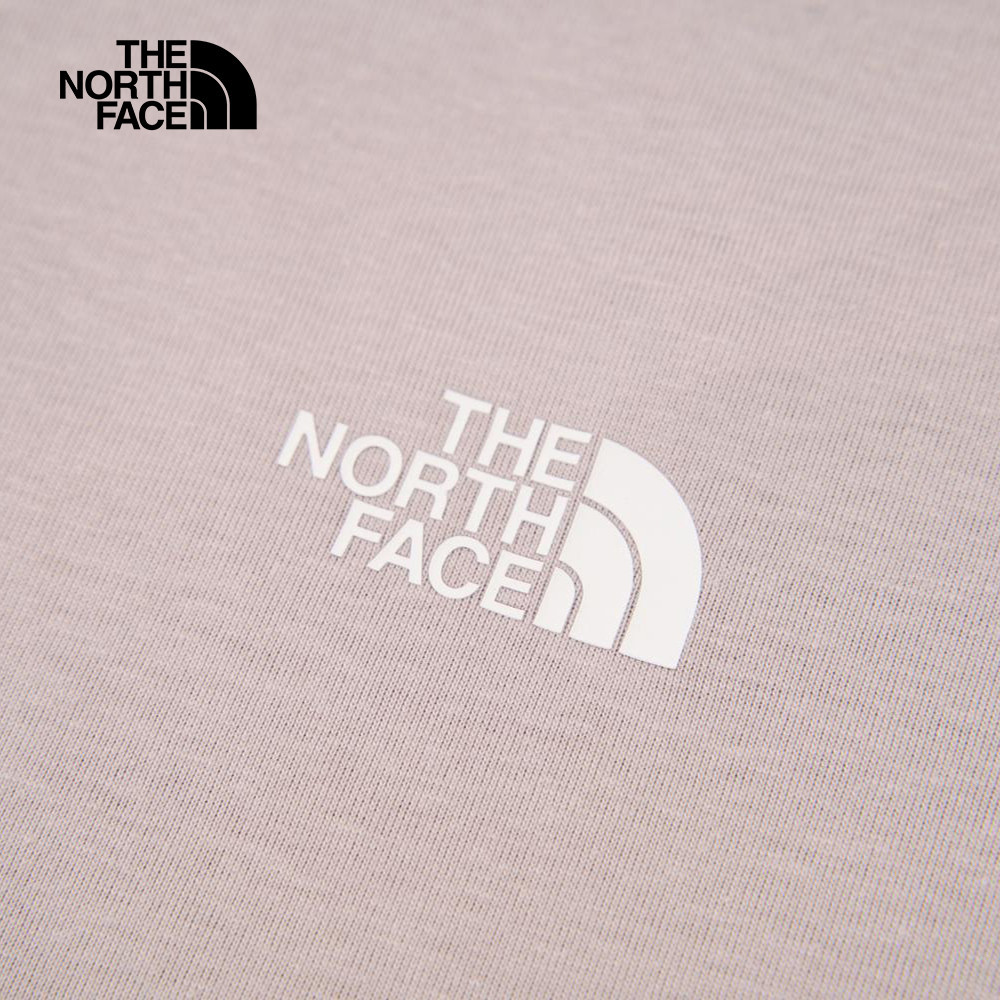 The North Face北面男款灰色吸濕排汗短袖T恤｜89QV1OA