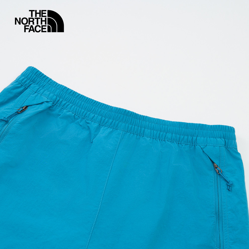 The North Face北面男款藍色UPF防曬短褲｜8BWP6HO