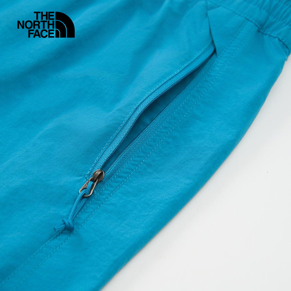 The North Face北面男款藍色UPF防曬短褲｜8BWP6HO