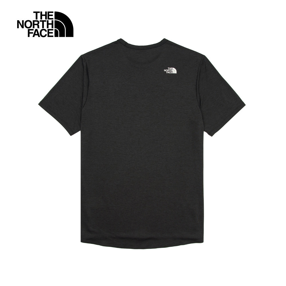 The North Face北面男款黑色吸濕排汗短袖T恤｜8BYJJK3