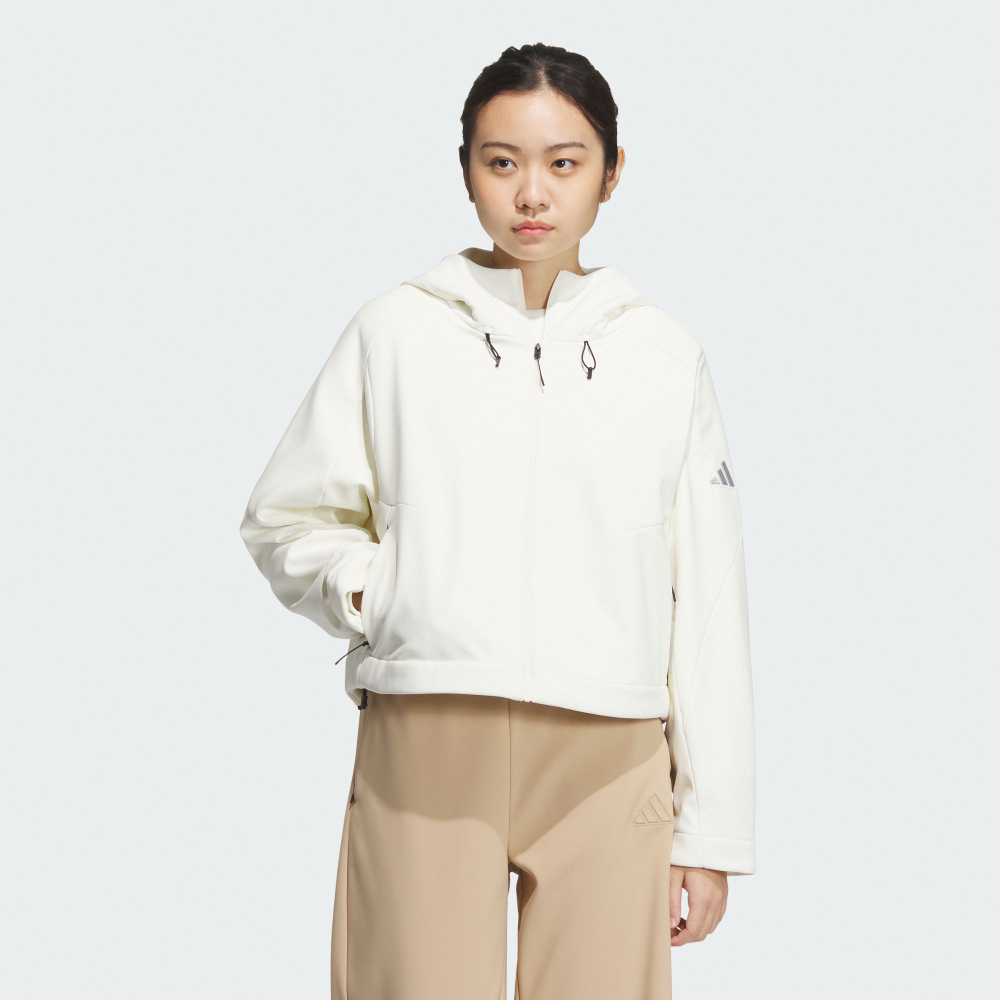 Adidas MODERN TECH 連帽外套｜時髦運動風防潑水外－飄逸運動用品