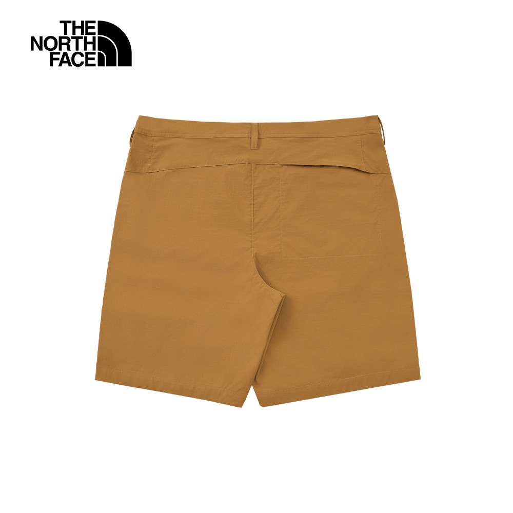 The North Face北面男款棕色DWR防潑水短褲｜8DFX173