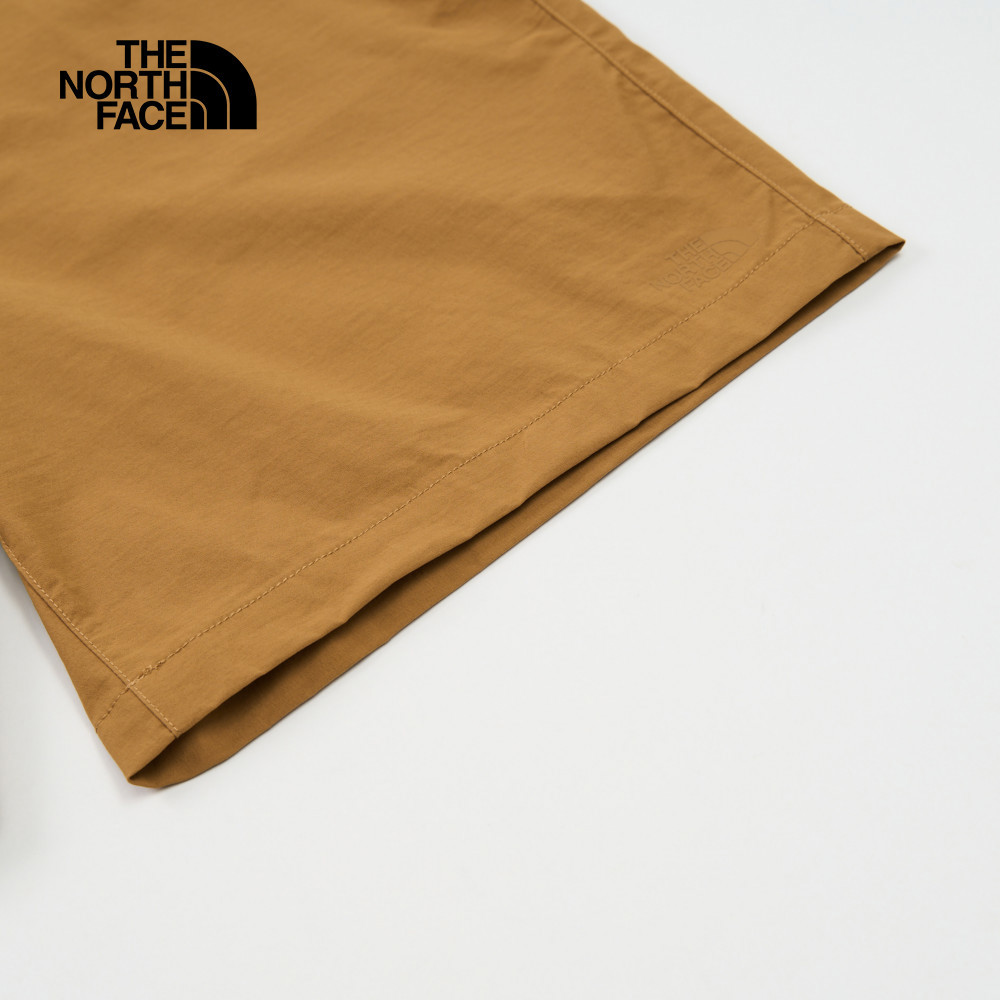 The North Face北面男款棕色DWR防潑水短褲｜8DFX173