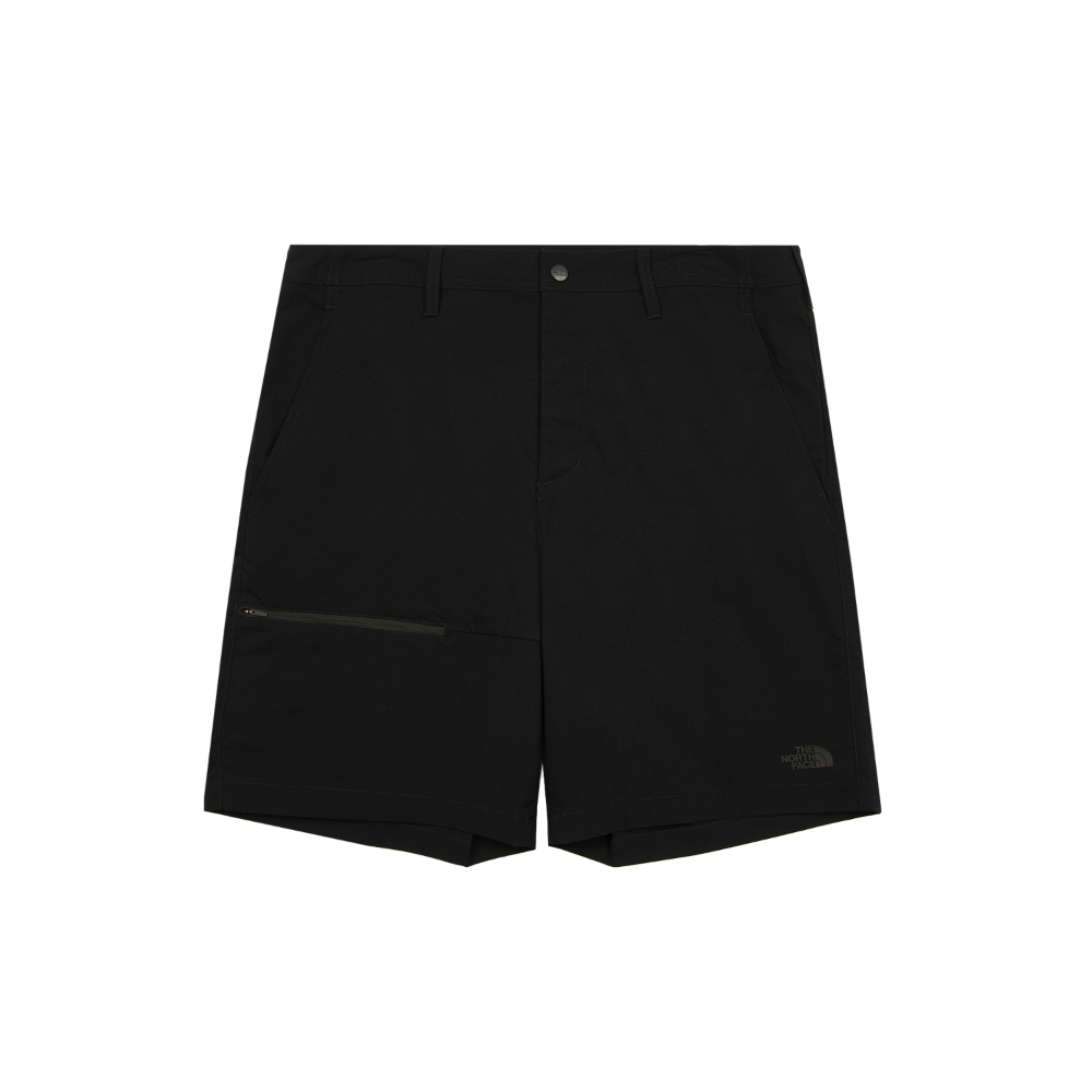 The North Face北面男款黑色DWR防潑水短褲｜8DFXJK3