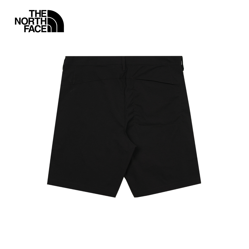 The North Face北面男款黑色DWR防潑水短褲｜8DFXJK3