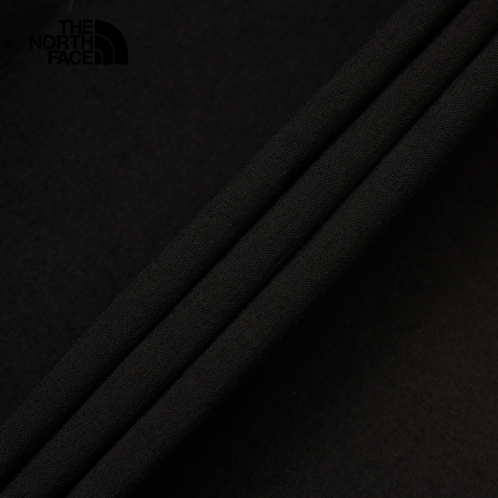 The North Face北面男款黑色DWR防潑水短褲｜8DFXJK3