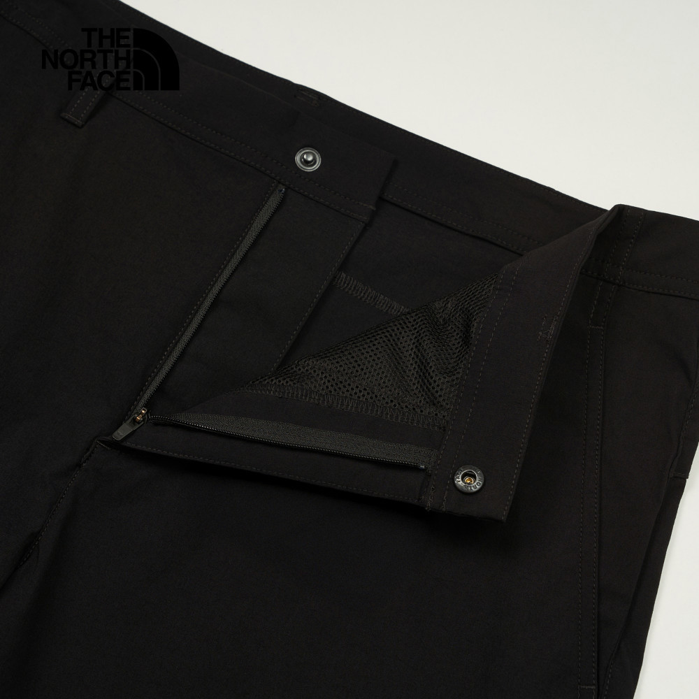 The North Face北面男款黑色DWR防潑水短褲｜8DFXJK3