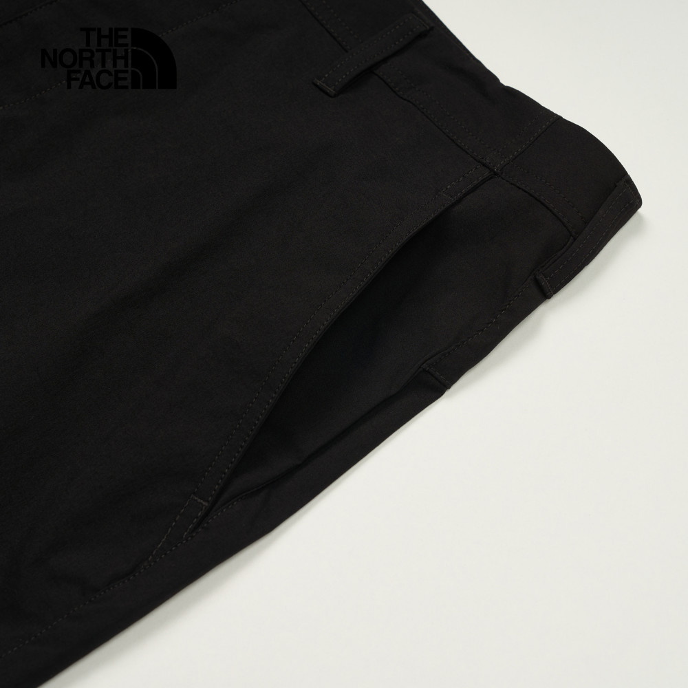 The North Face北面男款黑色DWR防潑水短褲｜8DFXJK3