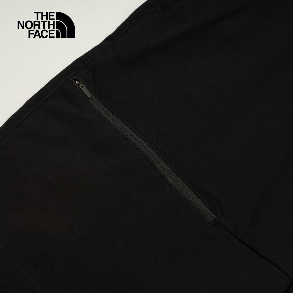 The North Face北面男款黑色DWR防潑水短褲｜8DFXJK3