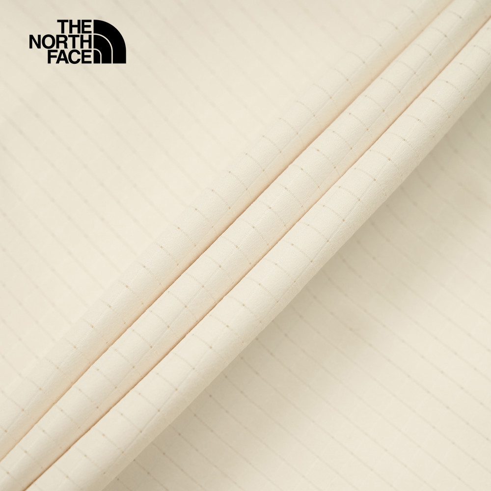 The North Face北面男款米白色UPF防曬短袖襯衫｜8DG0QLI