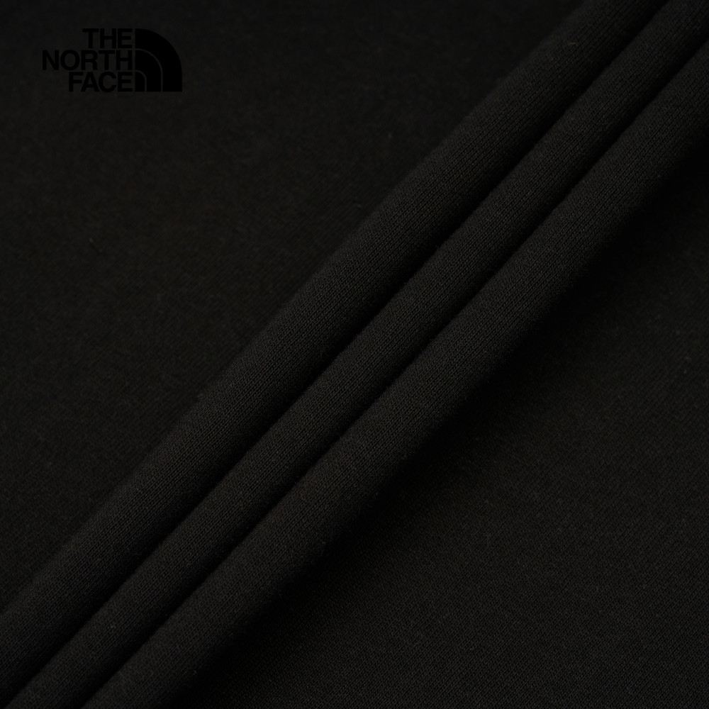 The North Face北面男女款黑色純棉大尺寸瓢蟲印花短袖T恤｜8DBZJK3