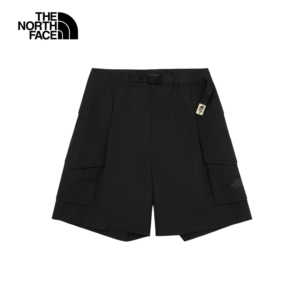 【10/27 12點限時搶購】The North Face北面女款黑色WindWall防風短褲｜8C58JK3
