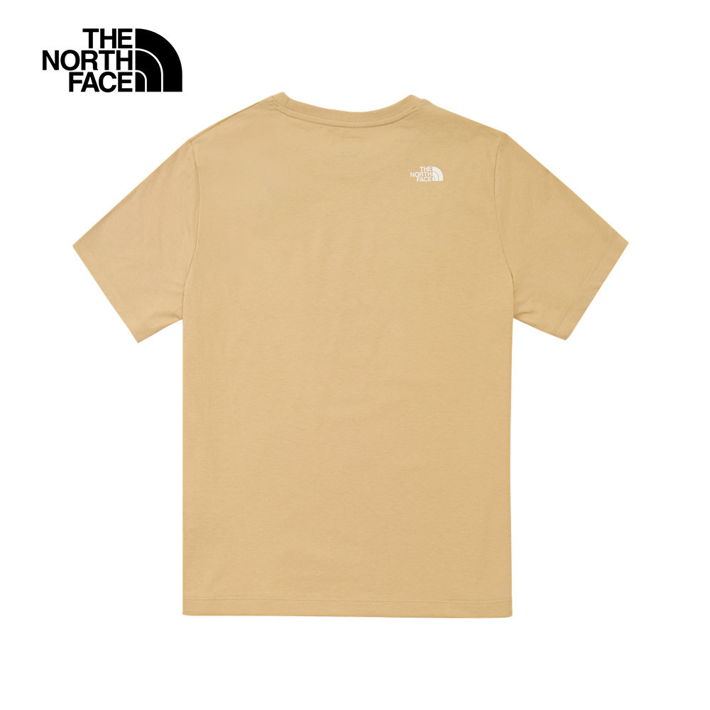 The North Face北面女款卡其色吸濕排汗短袖T恤｜8CK9LK5