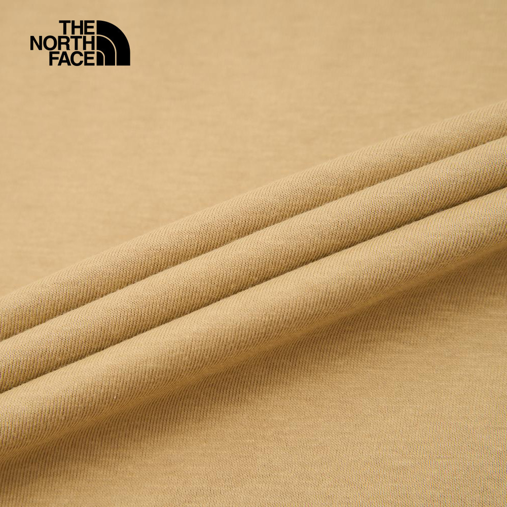 The North Face北面女款卡其色吸濕排汗短袖T恤｜8CK9LK5