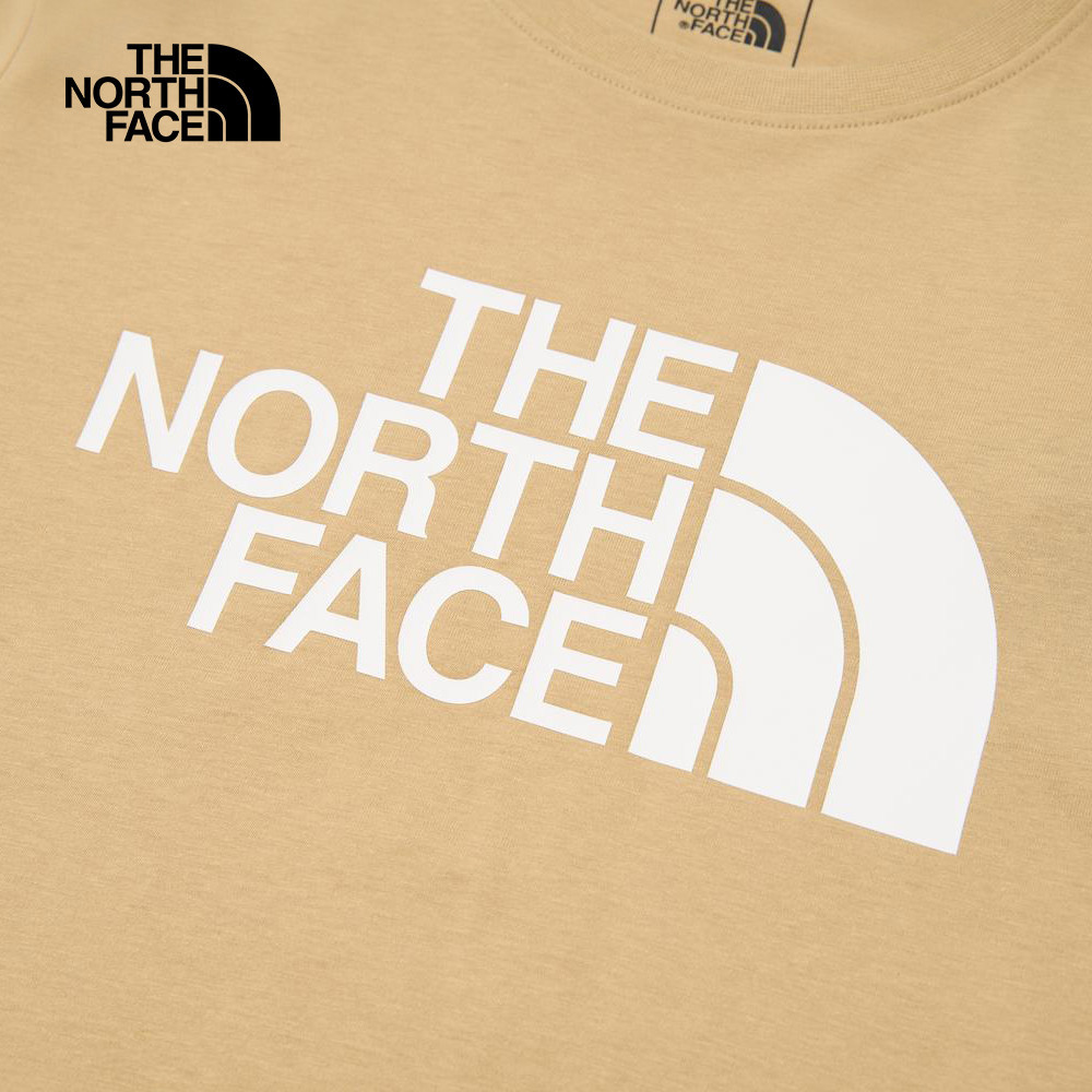 The North Face北面女款卡其色吸濕排汗短袖T恤｜8CK9LK5