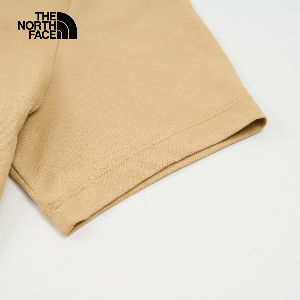 The North Face北面女款卡其色吸濕排汗短袖T恤｜8CK9LK5