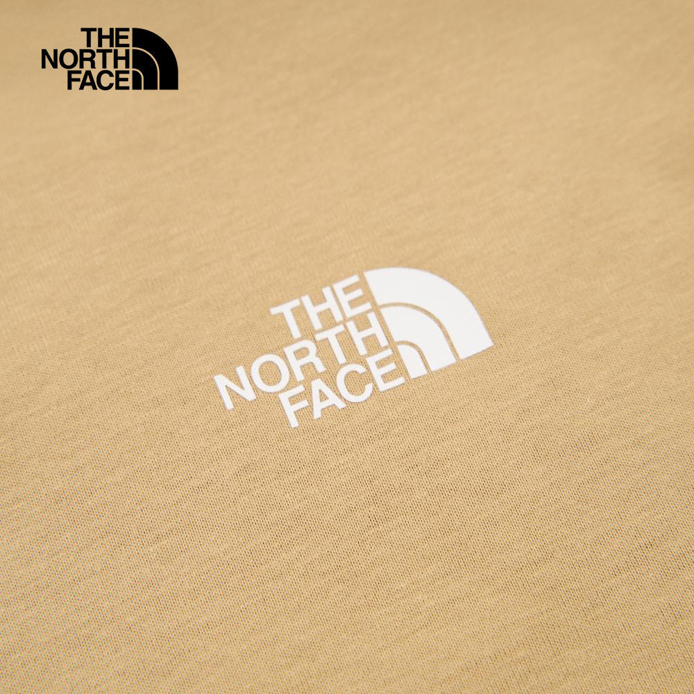 The North Face北面女款卡其色吸濕排汗短袖T恤｜8CK9LK5