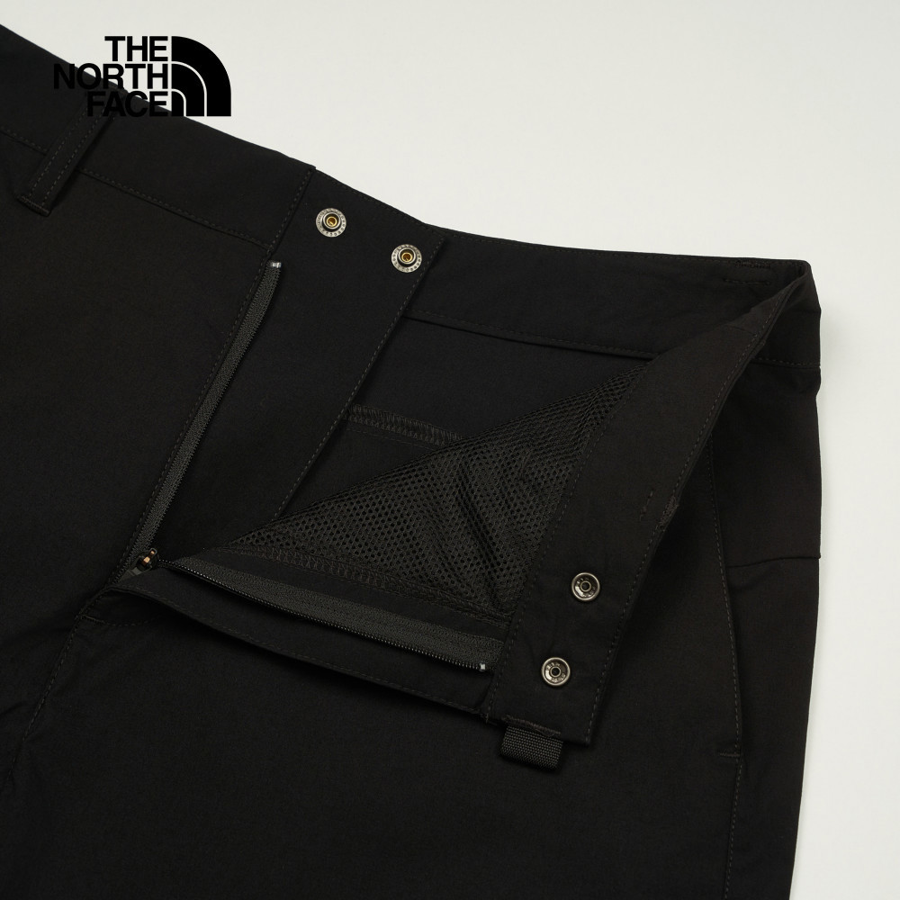 The North Face北面女款黑色DWR防潑水短褲｜8DFMJK3