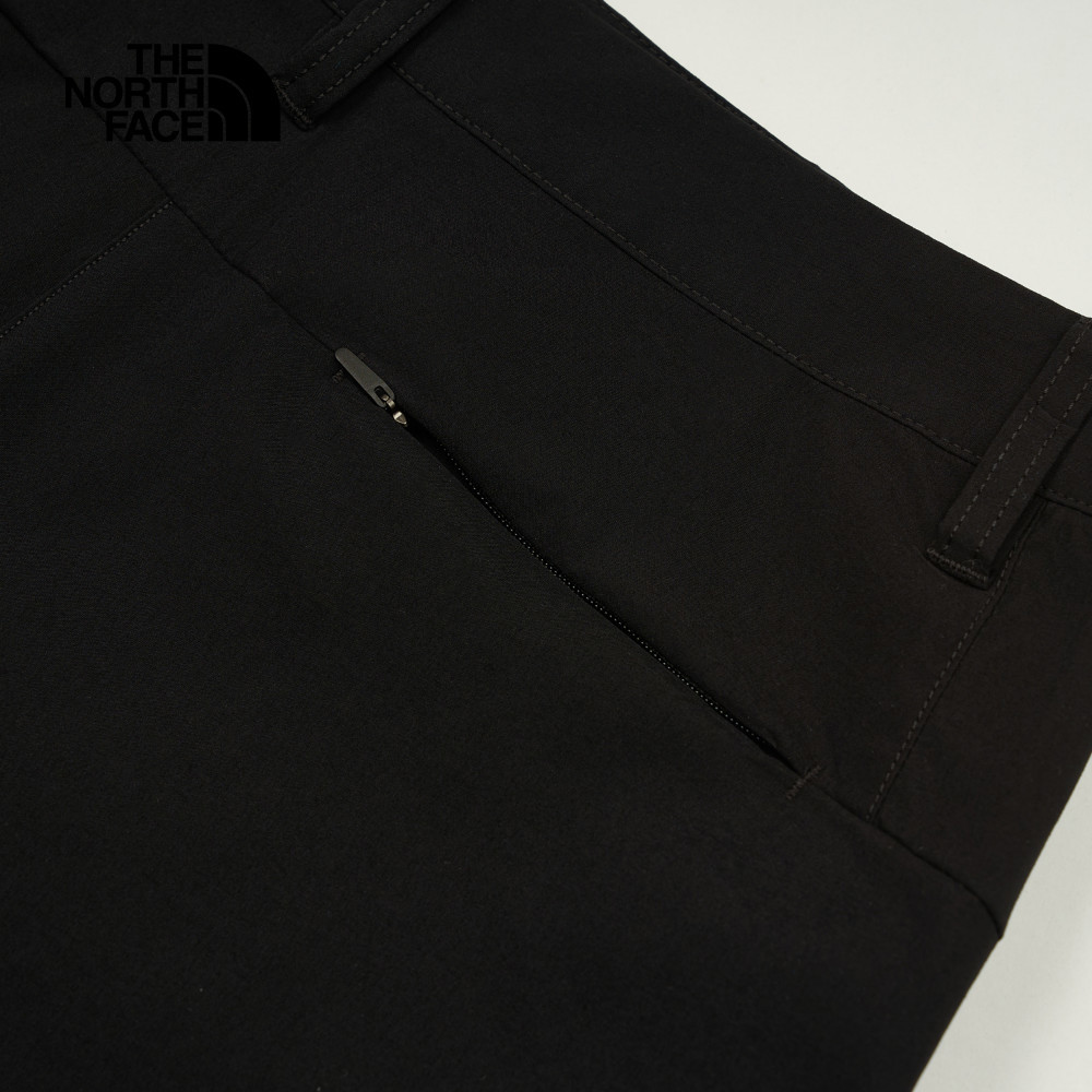 The North Face北面女款黑色DWR防潑水短褲｜8DFMJK3
